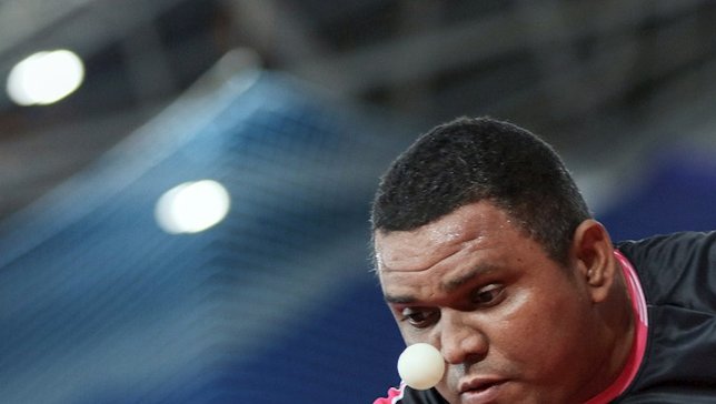 Francisco Wellington em ação no primeiro dia do TM