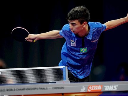Ishiy vence sul-coreano por 3 sets a 2 e está na fase principal do WTT de Doha
