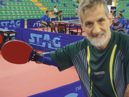 Kaíque participa de seu oitavo Parapan e avisa: "separem a minha medalha"