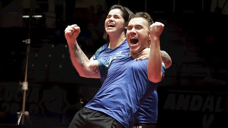 Bruna Alexandre e Paulo Salmin trouxeram o ouro da