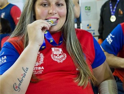 Copa Brasil: Alegria em dobro! Grávida, Luciana Moura conquista a prata e mostra que filhos são 'pé-quente'
