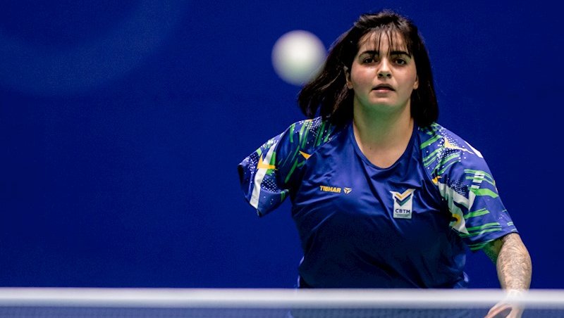 Bruna Alexandre garantiu mais um ouro para usa vas