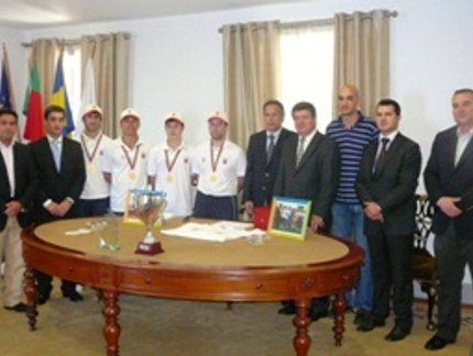 EQUIPE MASCULINA DA ADC PONTA DO PARGO É HOMENAGEADA NA CÂMARA MUNICIAPAL