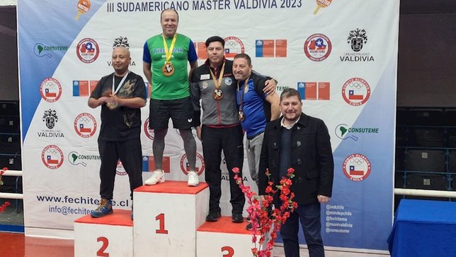 Neder Alves foi o grande campeão da categoria Mast