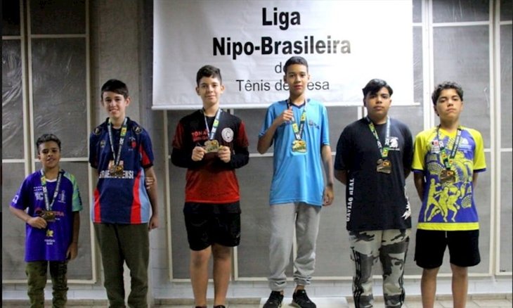 Poaenses são destaque na Liga Nipo-Brasileira de Tênis de Mesa