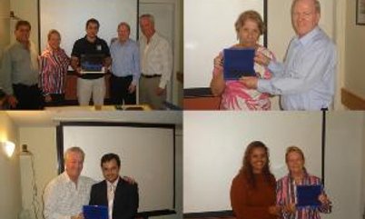 PRESIDENTE HOMENAGEIA GRUPO