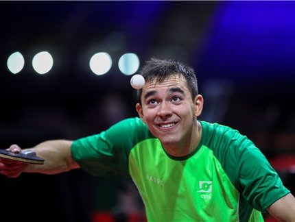 Calderano, Jouti e Bruna vencem e seguem para a fase de 64 do Campeonato Mundial de Budapeste