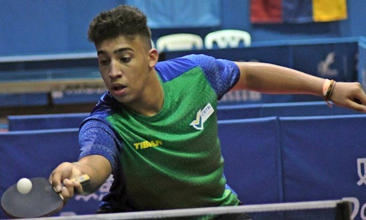 Abimael Araújo passou de fase no sub-15 masculino.