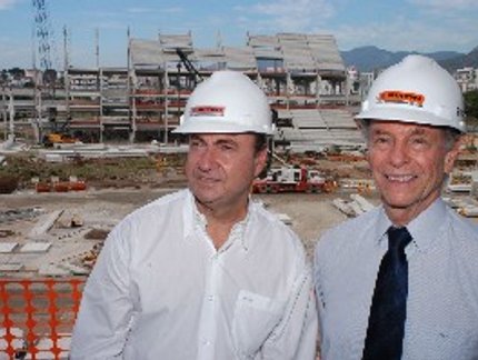 PRESIDENTE DA ODEPA VISITA VILA PAN-AMERICANA