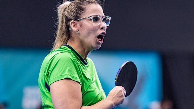 Thais Severo garantiu medalha nesta sexta-feira. F