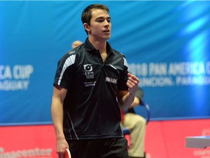 Hugo Calderano é o primeiro brasileiro a atingir o Top-10 do tênis de mesa mundial