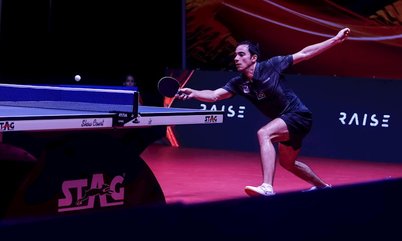 Hugo Calderano vence Simon Gauzy na estreia e avança às oitavas de final do WTT Contender Antália