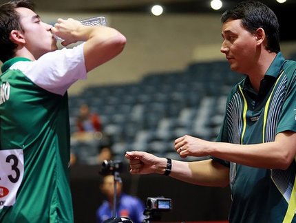Técnico da seleção demonstra confiança no desempenho de Calderano no Mundial juvenil