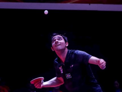 Campeão em Omã, Hugo Calderano é o cabeça de chave número um do WTT Contender Antália; Guilherme Teodoro inicia a competição na fase qualificatória