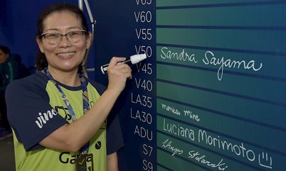 Sandra Sayama conquista o título do Veterano 50 do TMB Platinum - ciclo II