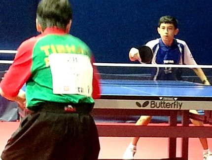 Rafael Torino termina entre os oito melhores no Desafio Mundial ITTF Hopes