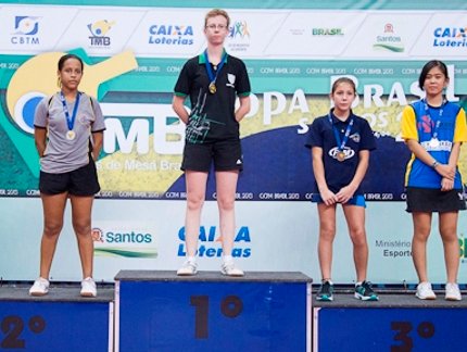 Thais Correa conquistou a medalha de ouro no Rating I feminino