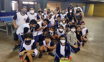 Diretora da EMEF Edméa Sola visita Projeto Social Esportivo de Marília