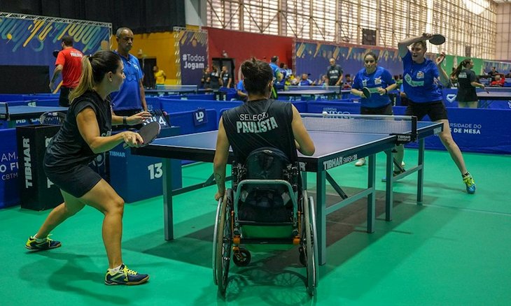 Joyce de Oliveira jogou a competição olímpica ao l