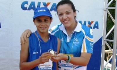 JANE RODRIGUES ELOGIA MARATONINHA DA CAIXA
