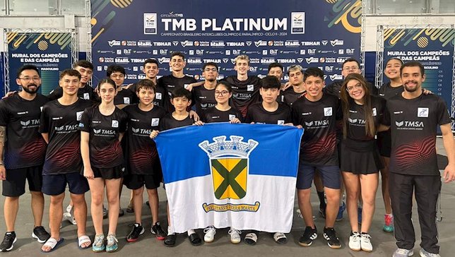 Equipe de Santo André no TMB Platinum de Chapecó 2