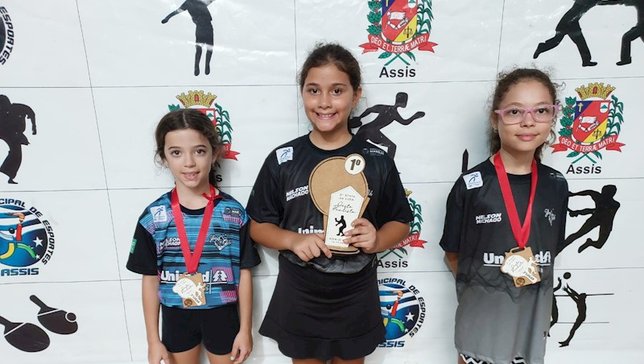 Equipe de tênis de mesa de Marília conquista medalhas na 2ª etapa da Liga Oeste Paulista