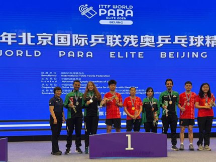 Brasil encerra ITTF World Para Elite Beijing 2026 com campanha de 13 medalhas