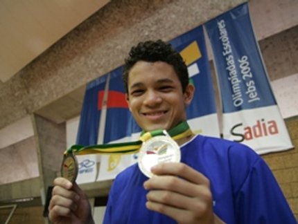 OLIMPÍADAS ESCOLARES - JEBS 2006 - PÓDIO INDIV. MASCULINO