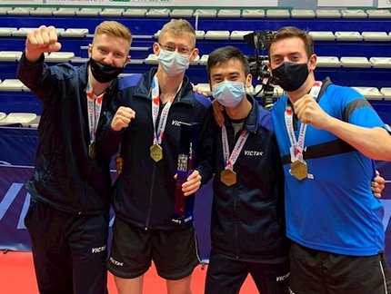 RONDA PELA EUROPA -  C'Chartres, de Vitor Ishiy, é campeão e vai disputar a divisão principal do tênis de mesa francês