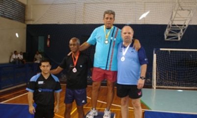 PÓDIO COPA BRASIL SÉRIE PRATA - VETERANOS 50