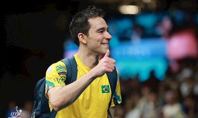 Hugo Calderano supera sul-coreano e vai às oitavas do WTT Champions de Montpellier
