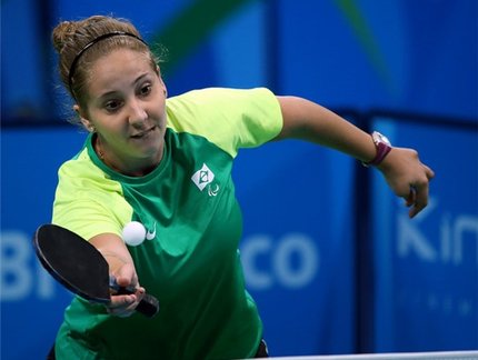 Jogos Paralímpicos: Danielle Rauen luta, mas perde semifinal para chinesa melhor do mundo