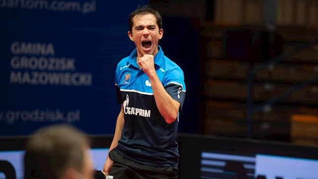 Hugo Calderano teve ótimo desempenho na Liga Russa