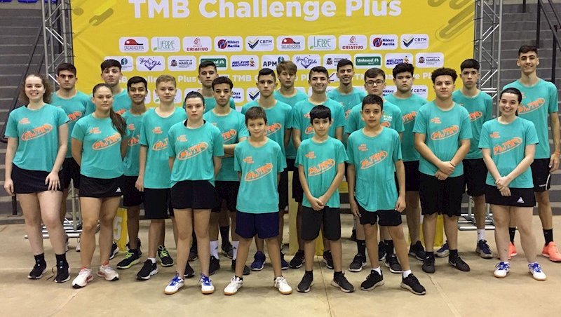 Equipe da AJTM durante o TMB Challenge Plus. Foto: