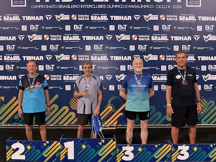 Em disputa de fase única, Marcílio Luz garante o título do Veterano 65 do TMB Platinum - Ciclo II