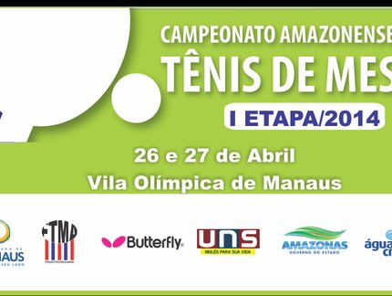 Manaus recebe a primeira etapa do Campeonato Amazonense de Tênis de Mesa
