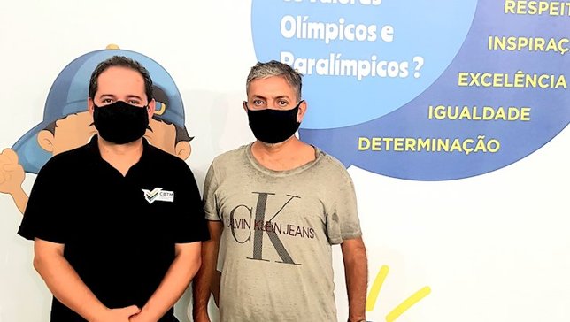 Edimilson Pinheiro (esquerda) e Edir Oliveira (dir