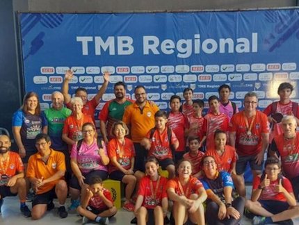 Tênis de Mesa de Pindamonhangaba Conquista Grandes Resultados na 1° Etapa do TMB Regional