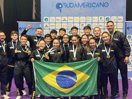 Soberania em Rosário! Brasil conquista as quatro medalhas de ouro por equipes no Sul-Americano Sub-15 e Sub-19
