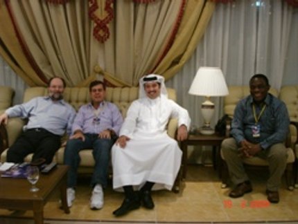 ALAOR PARTICIPA DE IMPORTANTES REUNIÕES NO QATAR
