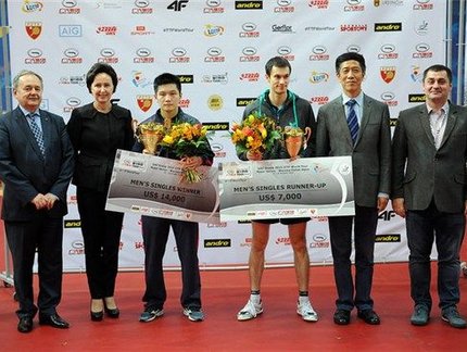 Lá Fora: Com quatro dos cinco melhores do mundo na disputa, Fan Zhendong vence o Aberto da Polônia