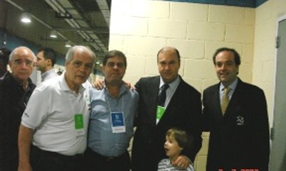 PRESIDENTE ALAOR NA INAUGURAÇÃO DA ARENA MULTIESPORTIVA