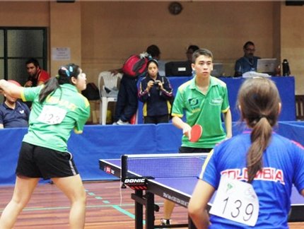Vitor Ishiy e Bruna Alexandre ganham medalha de ouro no torneio de Duplas Mistas