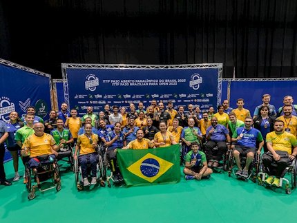 Em casa, Brasil conquista 56 medalhas e quebra recorde de pódios no Aberto Paralímpico