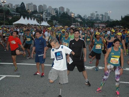 Mesatenista da seleção paralímpica, Kaíke discursa na abertura do Circuito do Sol 2015