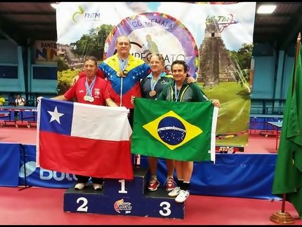 Brasileiros conquistam treze medalhas no Latino-Americano de Masters