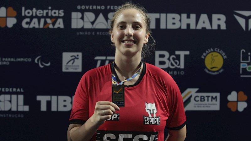 Danielle Rauen fez a grande final da classe 10 con