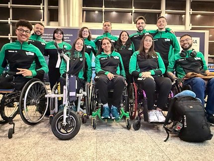 Equipe brasileira inicia disputa do Para Challenger Lasko 2025, na Eslovênia