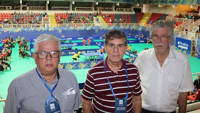 Alaor Azevedo, Vilmar Schindler e Williberto Hoffm