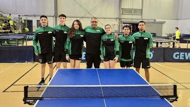 Atletas paralímpicos do Brasil fazem intercâmbio com 54 mesa-tenistas franceses no clube PPC Villeneuve